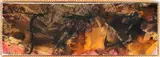 Sans titre - Composition en tons d'orange by Marcella Maltais, Aquarelle, sold Apr 2025