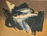 Abstraction by Henri Yéru, Lithographie en couleurs, sold Sep 2025