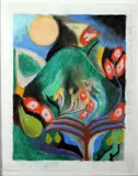 Hessel Hills by Aidan Koch, Pastel, sold Jul 2025