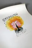 La Fleur est dans la Flamme, [1987] by René Char, Lithographie sur Arches, sold Jun 2025