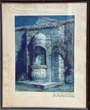 Fontaine à Villefranche by Luc Barbier, Aquarelle, sold Jun 2025