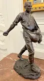 Le Semeur by Paul Richer, Bronze à patine brune, sold Feb 2026