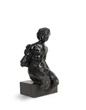 Nu diptère by Émile Antoine Bourdelle, Bronze à patine brun vert, sold Jun 1858