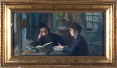 L’enfant prodige » by Artur Markowicz, vers 1920, Pastel sur papier, sold Feb 2021