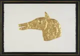 Aréion by Georges Braque, Lithographie gaufrée à la feuille d'or, sold Dec 2020