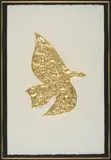 Thyria by Georges Braque, Lithographie gaufrée à la feuille d'or, sold Dec 2020