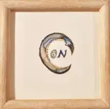 Mes enluminures "C" by Annette Messager, 1988, Gouache sur papier, sold Dec 2020