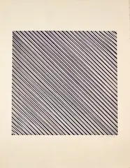Résonance by Haruhiko Sunagawa, 1977, Pastel et acrylique sur papier, sold Oct 2023