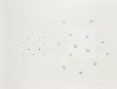 Sans titre by Haruhiko Sunagawa, 2010, Technique mixte, crayon, pastel, acrylique sur papier, sold Oct 2023