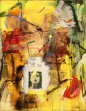 Sans titre by Philippe Charpentier, 1990, Technique mixte sur toile (collage et acrylique), sold Oct 2023