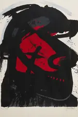 Tête by John Christoforou, 1990, Lithographie, sold Oct 2023