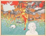 Nuées by Henri Cueco, Lithographie, sold Oct 2023