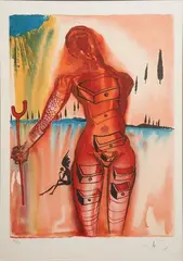 Vénus avec tiroirs by Salvador Dalí, Lithographie, sold Oct 2023