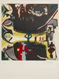 Afrique by Gérard Fromanger, Lithographie, sold Oct 2023