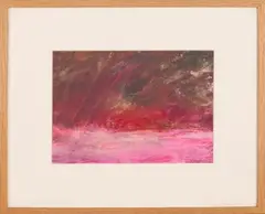 Composition abstraite by Marc Lerude, Gouache sur papier, sold Oct 2023