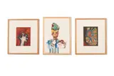Personnage by Emmanuelle Messika, Encre et aquarelle sur papier, sold Oct 2023