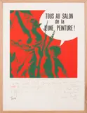 Tous au Salon de la Jeune Peinture by Ivan Messac, Lithographie, sold Oct 2023