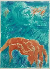 Géologie de la chair by Édouard Pignon, Lithographie, sold Oct 2023