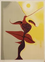 Le baiser by Man Ray, Lithographie, sold Oct 2023