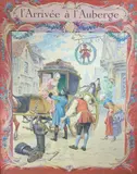 L'arrivée à l'auberge by Maurice Leloir, Aquarelle et gouache signée en bas à droite, sold Feb 2022