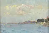 Marine by Félix Carme, Aquarelle signée en bas à droite, sold Feb 2022