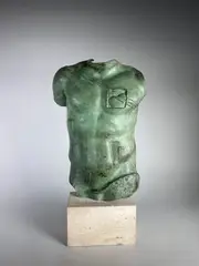 Persée by Igor Mitoraj, Epreuve en bronze à patine vert antique, sold Feb 2022