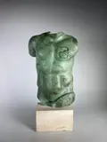 Persée by Igor Mitoraj, Epreuve en bronze à patine vert antique, sold Feb 2022