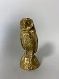 Hibou by Antoine Bofill, Epreuve en bronze à patine dorée, sold Feb 2022