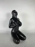 Sensuelle by David Mesly, Epreuve en bronze à patine noire, sold Feb 2022