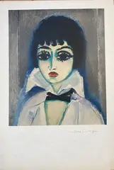 Marcelle Léoni by Kees van Dongen, 1969, Affiche pour le Musée Cantini, Marseille, sold Dec 2021