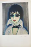 Marcelle Léoni by Kees van Dongen, 1969, Affiche pour le Musée Cantini, Marseille, sold Dec 2021