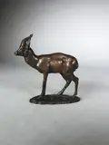 Le kevel by Antoine-Louis Barye, Epreuve en bronze à patine brun-rouge nuancé, sold Jun 2021