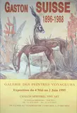 Sans titre by Gaston Suisse, Affiche encadrée de l’exposition Gaston Suisse Galerie des peintres voyageurs, sold Mar 2021