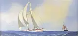 Les marins by Léon Haffner, Gouache sur papier signé en bas à droite, sold Mar 2021