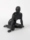 Femme nue assise by Louis Derbré, Bronze à patine brune, sold May 2026