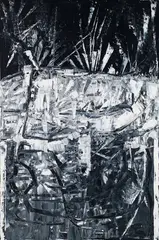 Iceberg by Jean Paul Riopelle, oil on canvas, sold Nov 2024