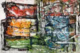 Chez naturel by Jean Paul Riopelle, 1974, oil on canvas, sold Nov 2024