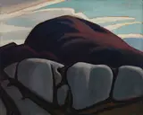 Lake Superior Sketch XVIII by Lawren Harris, oil on board, sold Nov 2024