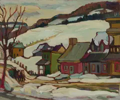 March by Kathleen Morris, oil on canvas, sold Nov 2024
