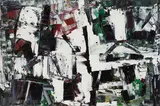 Nuit laiteuse by Jean Paul Riopelle, 1960, oil on canvas, sold Nov 2024