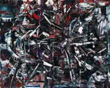 Sans titre by Jean Paul Riopelle, 1958, oil on canvas, sold May 2024