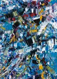 Sans titre by Jean Paul Riopelle, 1954, oil on canvas, sold May 2024