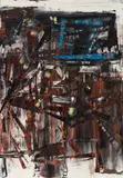 Sans titre by Jean Paul Riopelle, oil on canvas, sold May 2024