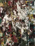 Verts ombreuses by Jean Paul Riopelle, 1949, oil on canvas, sold May 2024