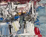 Nacelle by Jean Paul Riopelle, 1962, oil on canvas, sold May 2024
