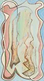Untitled Abstract by Lawren Harris, oil on board, sold Nov 2024
