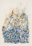 Sans titre by Jean-Paul Mousseau, 1948, ink on paper, sold Nov 2024