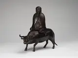 A Japanese Bronze 'Traveler and Ox' Censer, Meiji Period, 19th Century by Japanese Art, A Japanese Bronze 'Traveler and Ox' Censer, Meiji Period, 19th Century, sold Oct 2024