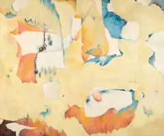 Through Shifting Sands by Jock Macdonald, 1959, oil and Lucite 44 on canvas, sold Sep 2024