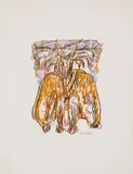 Cervidée by Jean Paul Riopelle, lithograph on paper, sold Sep 2024